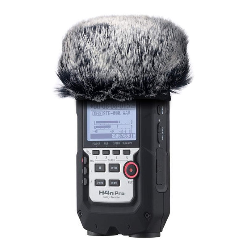 SUNMON Microphone Windscreen Muff for Zoom H4N Pro Portable Digital Recorders - Outdoor Mic Windshield Wind Cover Pop Filter - Image 3