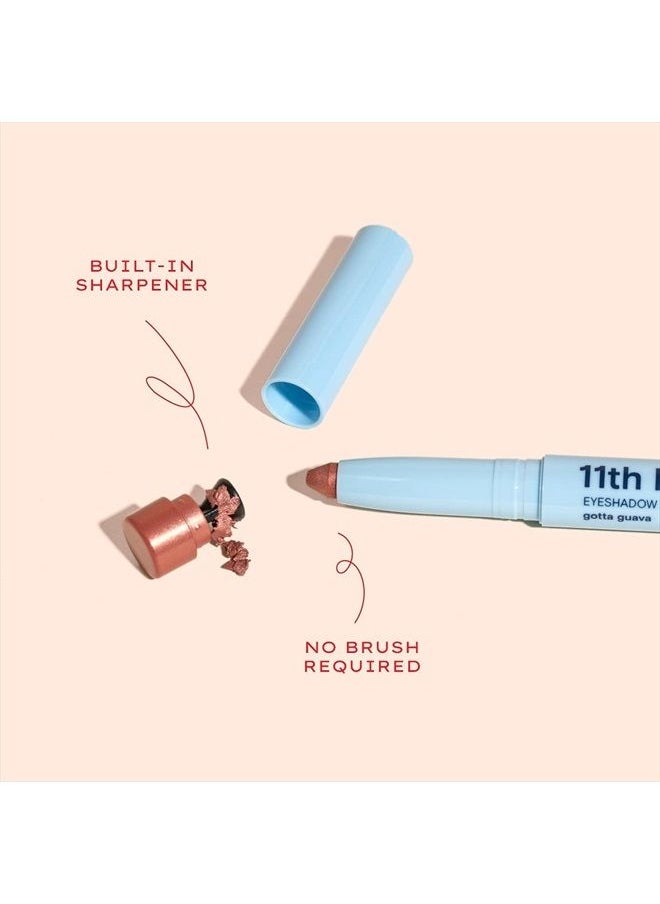 ALLEYOOP 11th Hour Cream Eye Shadow Sticks - Charcolit (Shimmer) - Award-winning Eyeshadow Stick - Smudge-Proof and Crease Proof for Over 11 Hours - Easy-To-Apply and Compact for Travel, 0.05 Oz  - Image 3