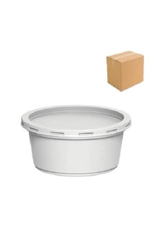 500PC 350Ml Plastic Disposable Portion Cup Containers with Lid Sauce Jello Shot Soufflé Sampling Cups White - pzsku/Z0085E7A7C8701D21264DZ/45/_/1683014212/a02441bf-fbef-4ffe-a156-f510b3164214