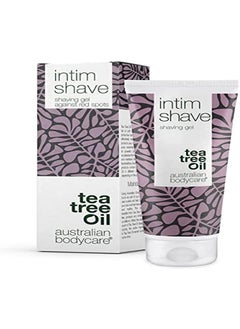 Australian Bodycare intim Shave 100ml  Intimate Shaving Gel with Tea Tree Oil for Ingrown Hairs Irritation  Razor Bumps for Bikini line Shaving and Shaving The Intimate Area pH Balanced 100 ml