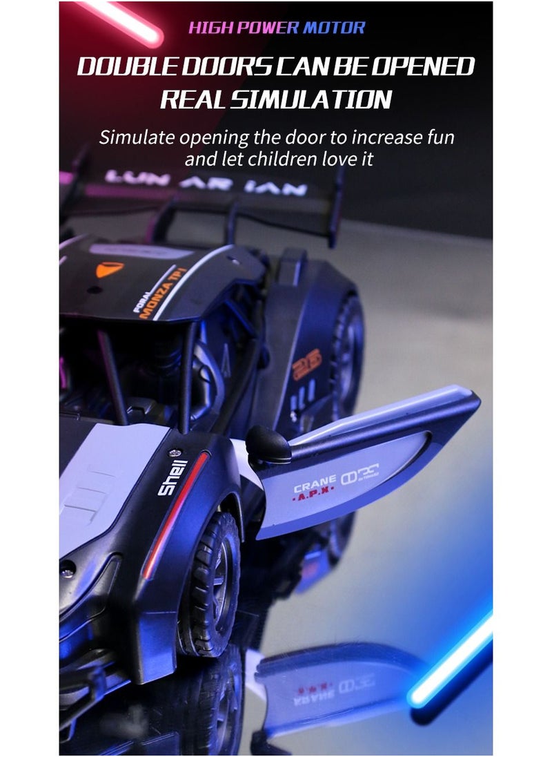 High Speed 2.4 GHZ Multi Frequency Remote Control Car toy with Openable Doors