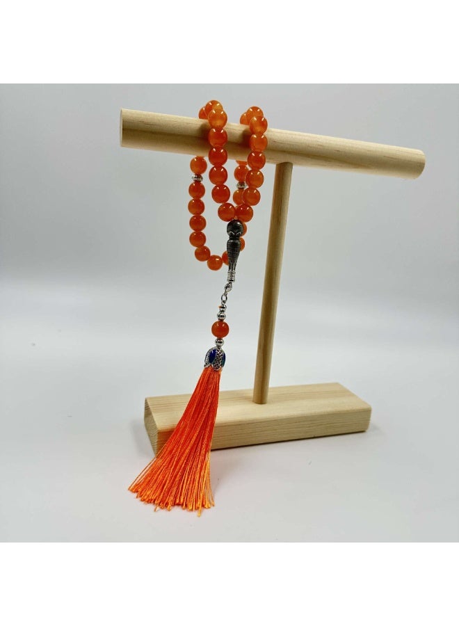 NIBEMINENT 33 Muslim Prayer Beads Yellow/10mm 