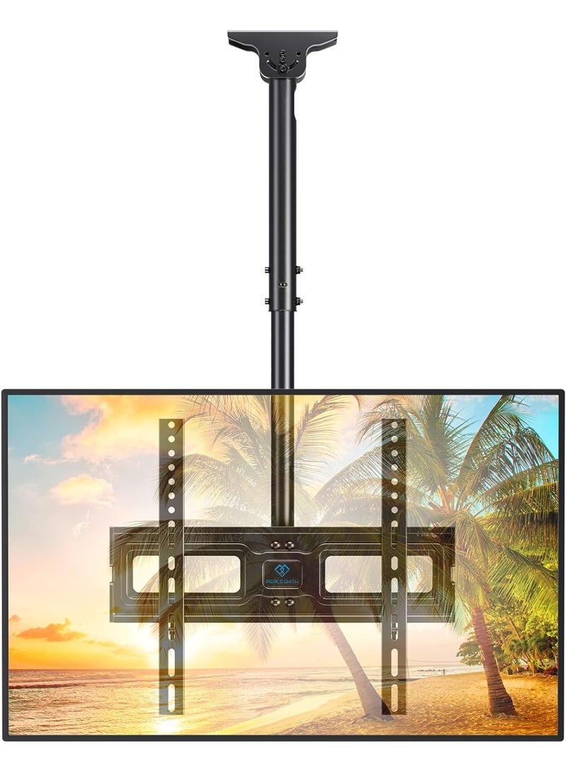 قاعدة تعليق تلفزيون سقفية بحركة كاملة – تناسب شاشات 26 إلى 55 بوصة LCD و LED و OLED، تتحمل حتى 99 رطل، قياس VESA 400x400 ملم - Image 1