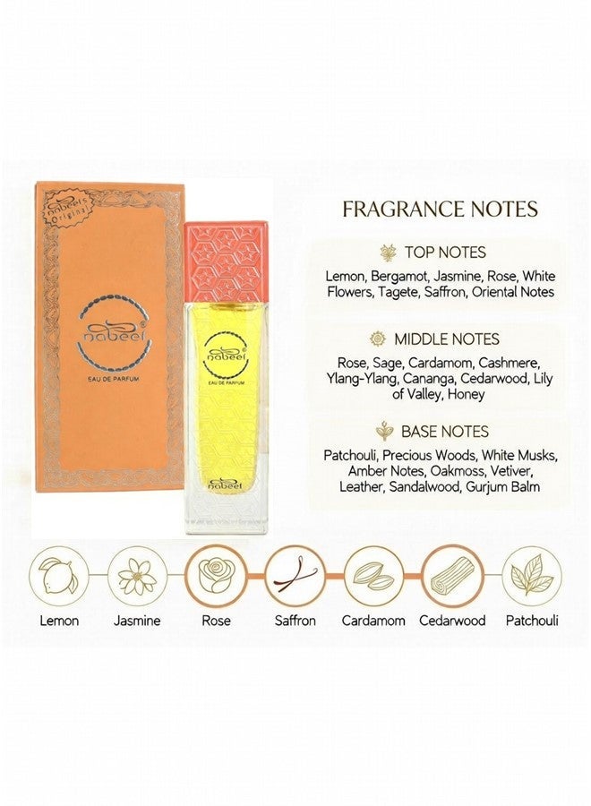 Nabeel 2 Pcs Nabeel Unisex Eau De Parfum 50ML Each Long-Lasting Luxury Arabian Fragrance - Image 4
