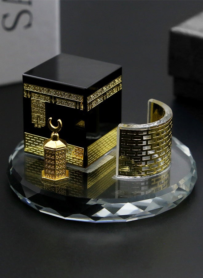 MHONGWEI Islamic Element Handicrafts, Home Decoration Gifts, Simplified Architectural Souvenirs, High-end Office Desktop Ornaments - Image 1