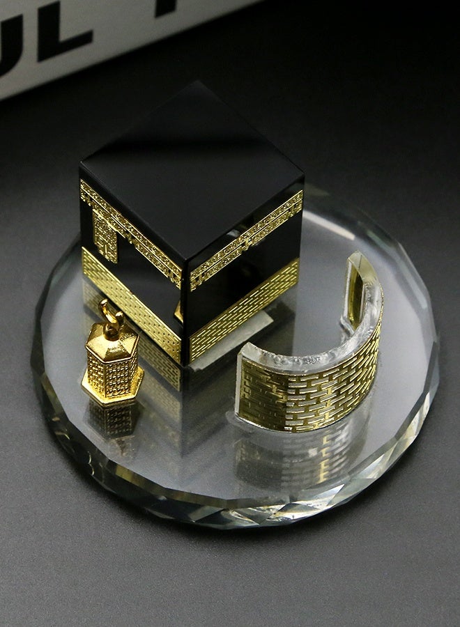 MHONGWEI Islamic Element Handicrafts, Home Decoration Gifts, Simplified Architectural Souvenirs, High-end Office Desktop Ornaments - Image 4