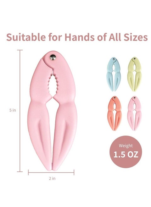 Seafood Crab Crackers & Tools, 4pcs Crab Leg Cracker Tool, Effective Lobster Crackers, Portable Seafood Crackers & Tools, Crab Leg Utensils, Crab Claw Crackers