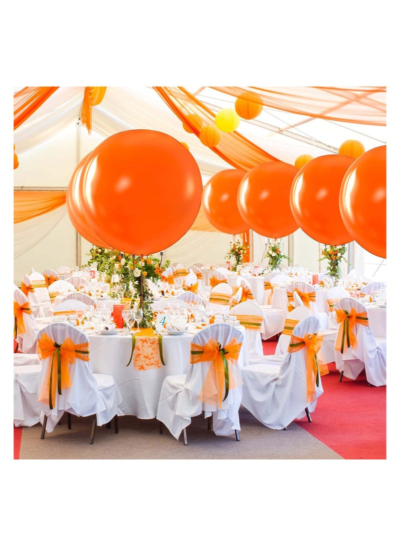 JOLLITY LLC بالونات لاتكس كبيرة بحجم 18 بوصة لحفلات عيد الميلاد والزفاف وحفلات استقبال المواليد والتخرج والفعاليات التجارية والعطلات 10 قطع - Image 3