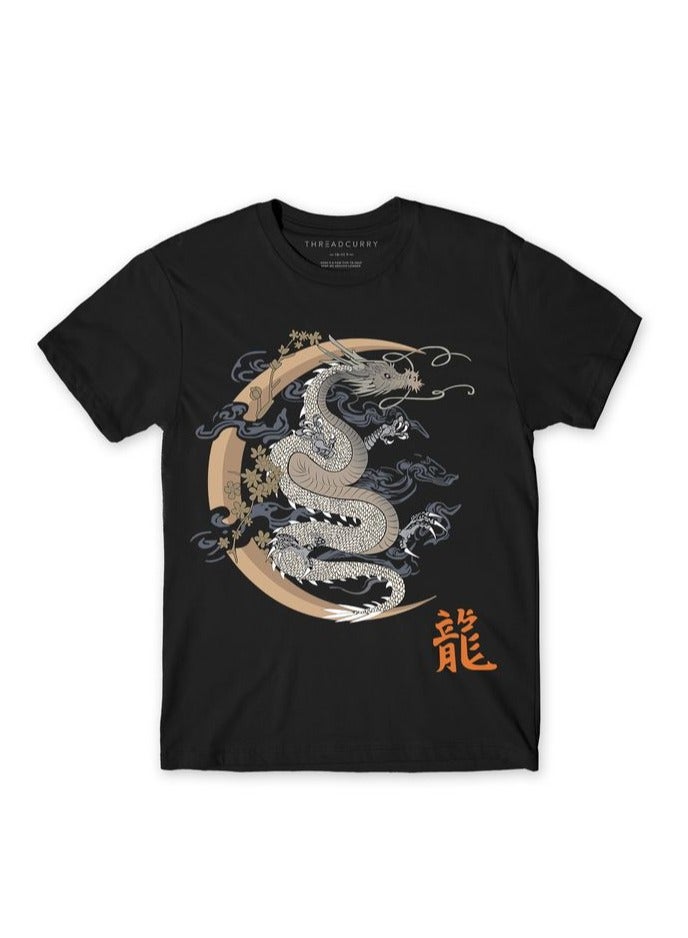 THREADCURRY THREADCURRY Anime Manga Fun Comic Cotton Graphic Printed Tshirt for Boys  - Image 1