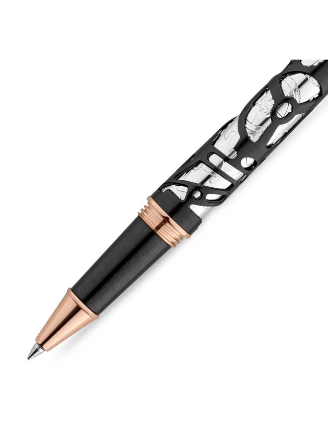 سانت هونور Monceau Grey &amp; Rose Gold Pen for Men's