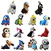 YILCER 3D Printed Animals Set 15Pcs Articulated Bird Toys Pocket Pets Desk Pets with Macaw Owl Sensory Fidget Toys for Kids 46 57 812 Gifts for Bird Lovers - Image 2