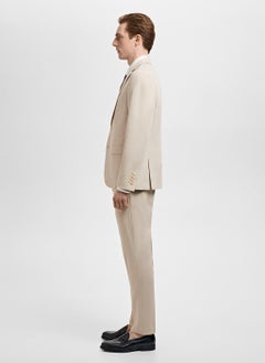 Mango Man Stretch Fabric Super Slim-Fit Suit Jacket  - Image 3