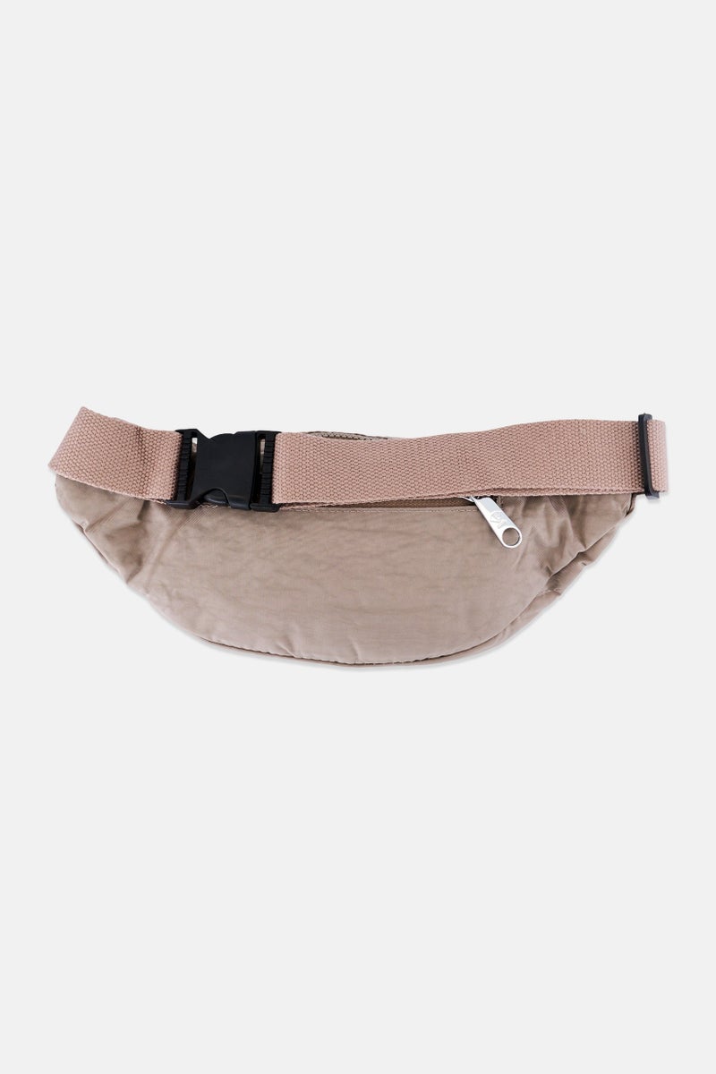 I Love Fashion Women Brand Logo Lexie Waist Bag, Taupe - Image 3