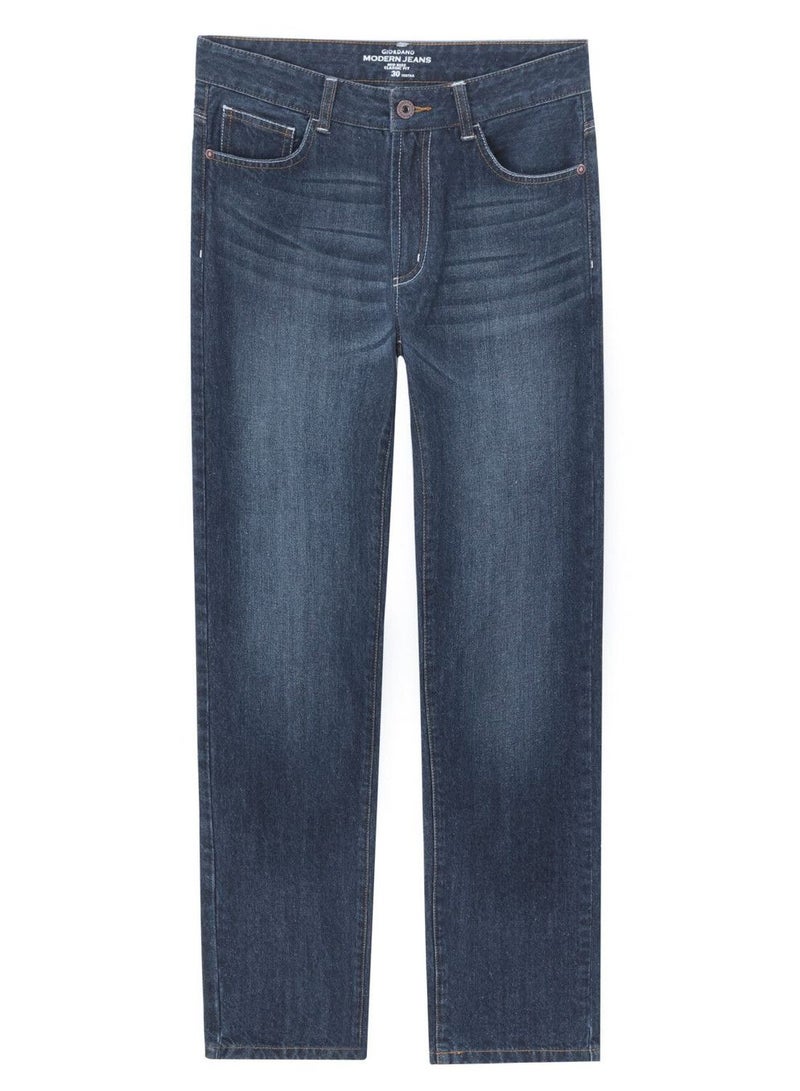 GIORDANO Men’s Skinny Tapered Stretch Denim - Image 2
