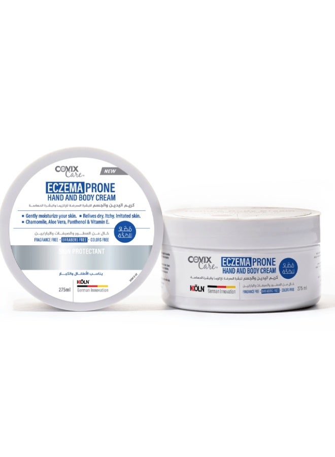 كوفيكس كير كريم اليدين والجسم, للبشرة المعرضة للإكزيما, - 275مل - Image 2