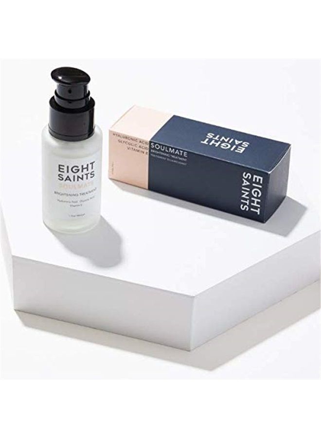 Eight Saints Soulmate Lotion Based 15% Glycolic Acid Serum For Women, Natural and Organic, Anti Aging Serum for Face, Reduce Wrinkles, Fine Lines, and Smooth Skin, 1.7 Ounce - Image 1