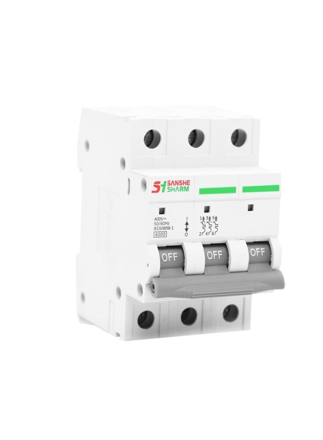 Sanshe sharm 63 Amp Triple Circuit Breaker - Image 1