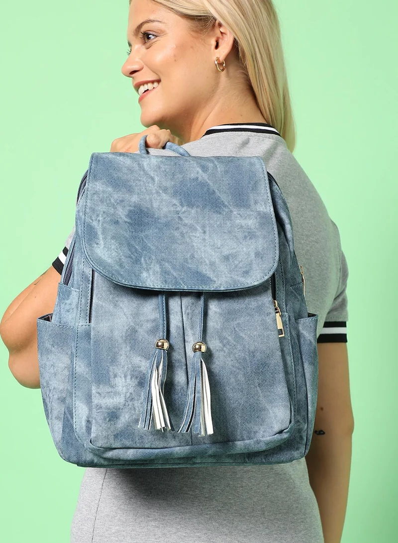 Haute Sauce Explorer'S Essential Shaded Blue Backpack