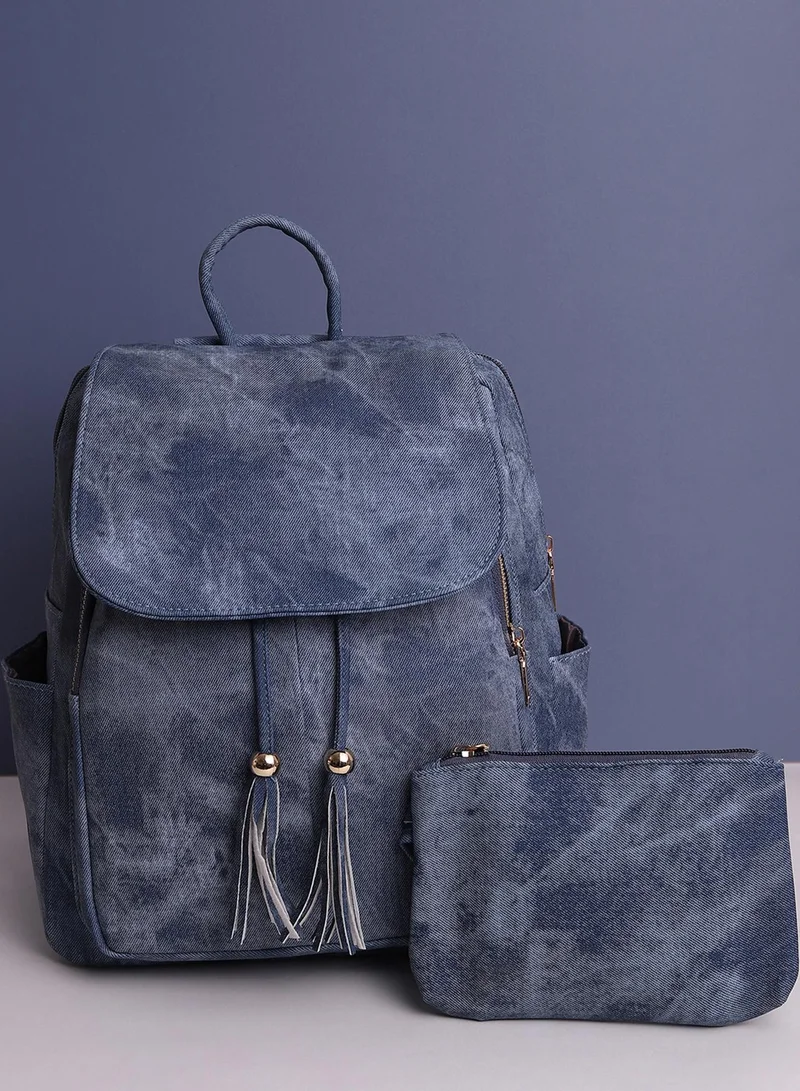Haute Sauce Explorer'S Essential Shaded Blue Backpack