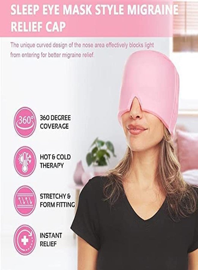 Finalize Migraine Relief Cap for Migraines, Headaches, Sinuses, Tension Relief Headache Relief Cap for Men & Women Hot and Cold Therapy Relaxing Thermax Migraine Cap, Migrane Relaxing Cap - Multi - Image 5