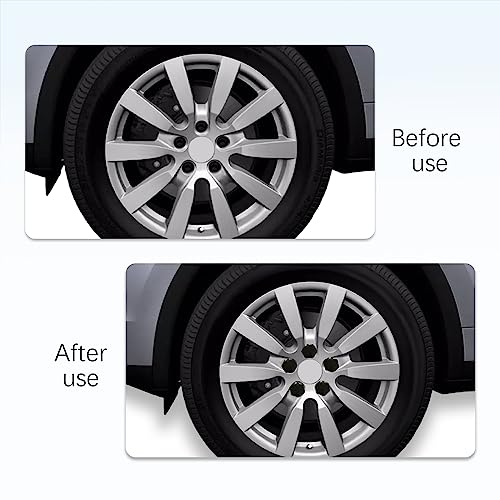 ASUBHA 20PCS Lug Nut Covers, Wheel Nut Caps, 21mm Wheel Hub Screw Covers with Removal Tool, Automotive Exterior Accessories Hexagonal Plastic Tire Center Bolt Protection Caps for Most Vehicles - Image 3
