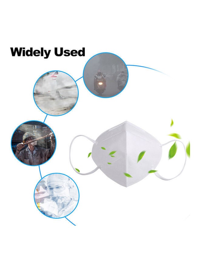 NIBEMINENT 10PCS KN95 Face Cover Disposable Stop PM2.5 Particle Respirator Mouth - Image 5