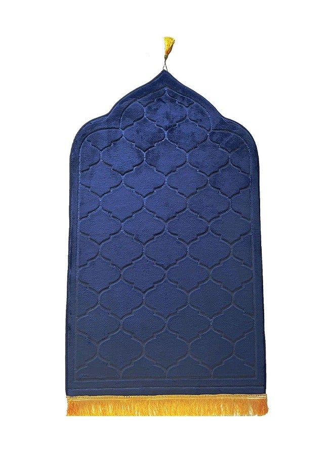 Soft Thickened Muslim Prayer Rug 65x110cm, Large Foldable Prayer Mat, Ideal for Comfortable Prayers at Home and On-the-Go, Portable and Easy to Store  - Image 1