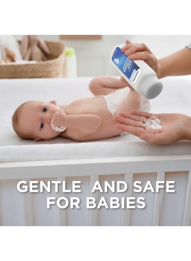 HealthWise Corn Starch Baby Powder | Aloe + Vitamin E | Talc Free | Paraben & Phthalate Free | Absorbs Moisture | 15 oz (425g) - Image 3
