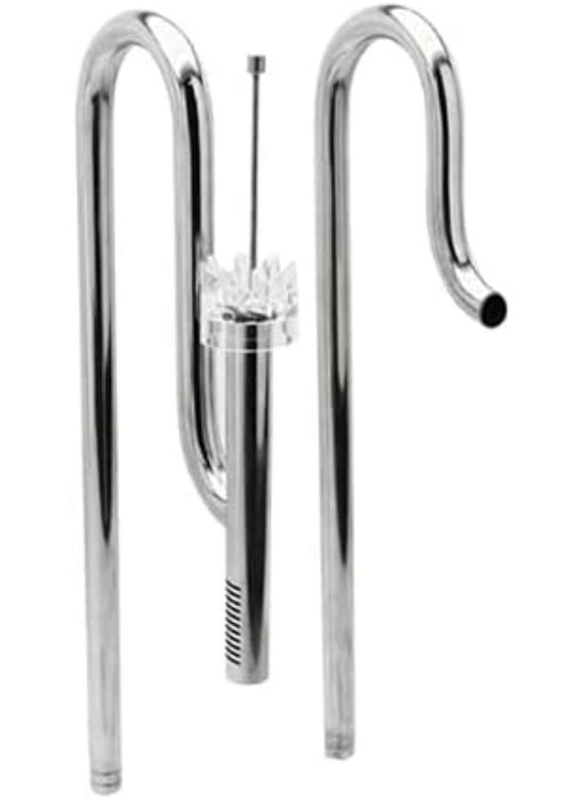 Stainless Steel Lily Pipe 12mm / 16mm Inflow and Outflow with Skimmer - Image 1