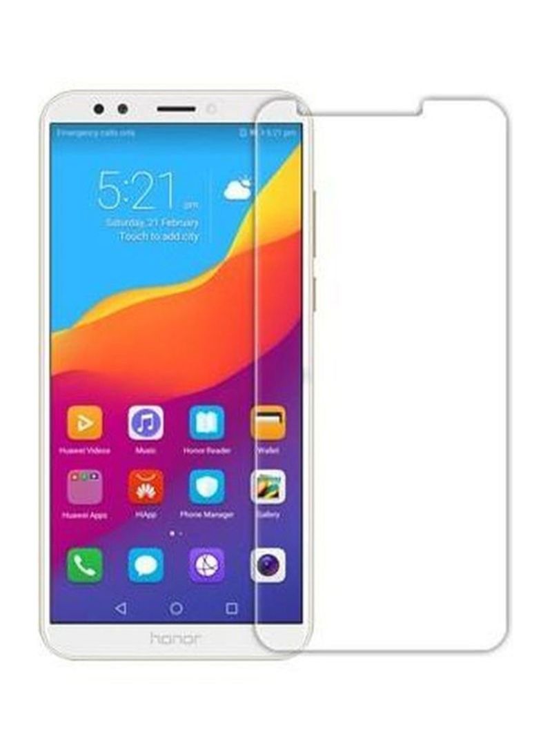 2.5D Tempered Glass Screen Protector For Huawei Honor 7C Clear