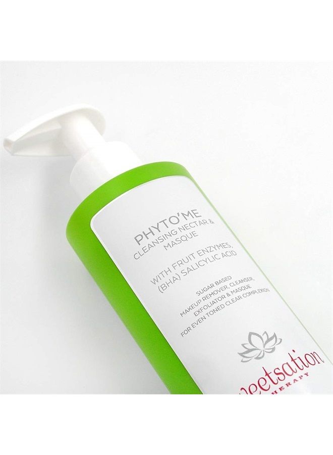 Sweetsation Therapy / YUNASENCE Phyto'me Cleansing Nectar & Masque, Oil Balm-to-Milk Cleanser Mask Makeup Remover with Fruit Enzymes, Jojoba, Pineapple & BHA Salicylic acid. 6oz. For Clear and Even Sk - Image 3