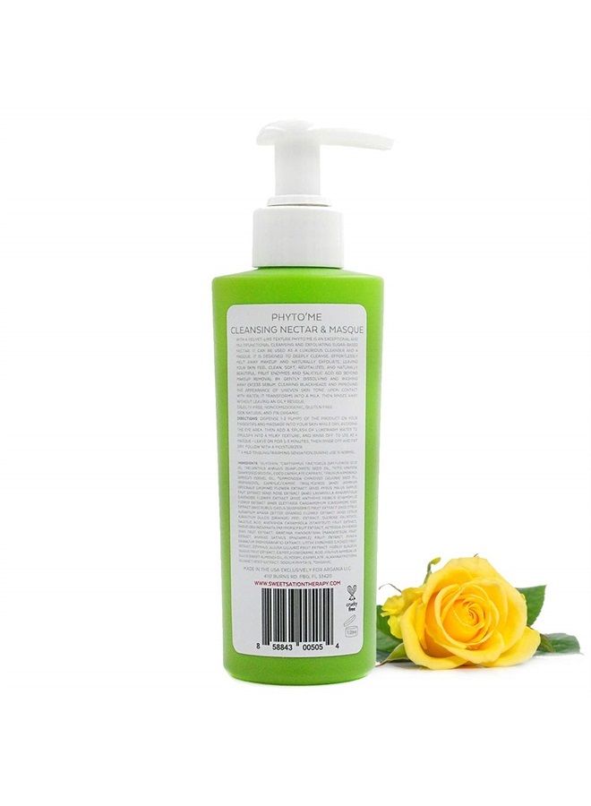 Sweetsation Therapy / YUNASENCE Phyto'me Cleansing Nectar & Masque, Oil Balm-to-Milk Cleanser Mask Makeup Remover with Fruit Enzymes, Jojoba, Pineapple & BHA Salicylic acid. 6oz. For Clear and Even Sk - Image 2