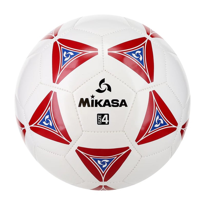 Mikasa Serious Soccer Ball RedWhite Size 4 - Image 2
