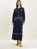 Bianco Lucci Navy Blue