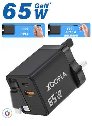 Total Max-65W Retractable Charger