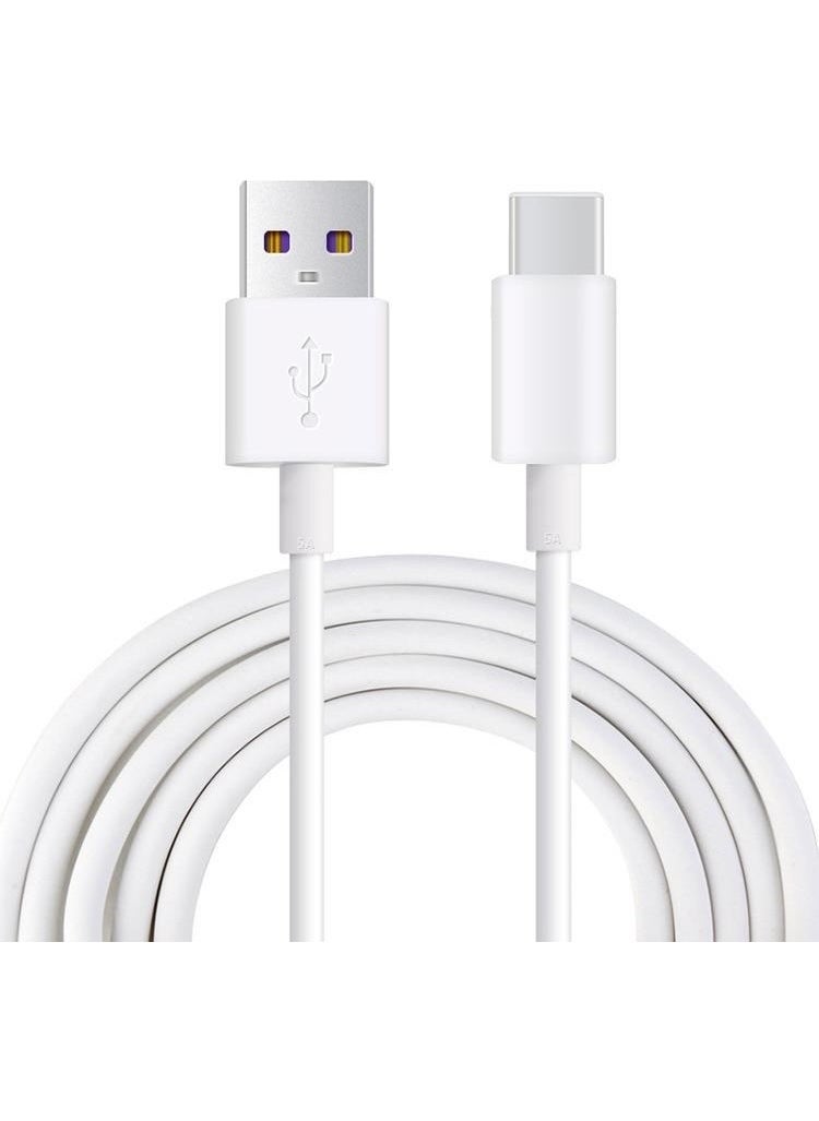 Hiqonic 2.4A 3 Meter Fast Charging Supported Type C To USB Charging Cable Samsung Huawei Oppo Xiaomi Poco Compatible  - Image 1