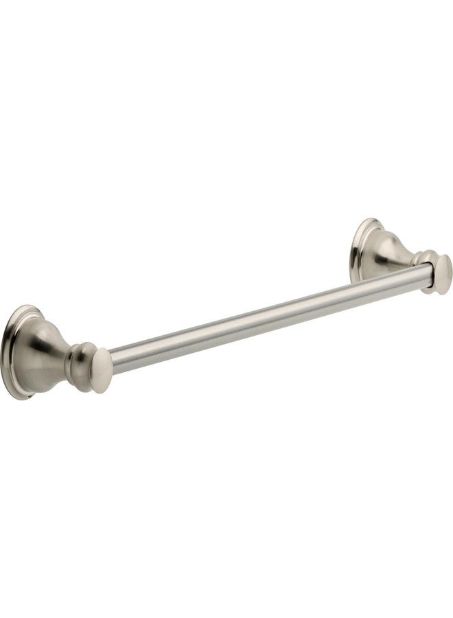DELTA FAUCET AUB18-SN Aubrey 18-in Wall Mount Towel Bar Bath Hardware Accessory in Brushed Nickel - Image 1