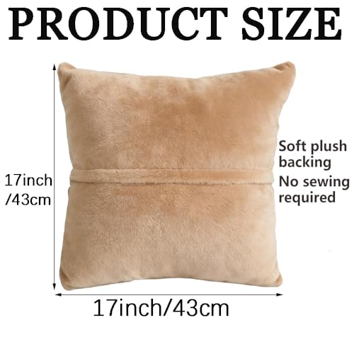 veirousa Unicorn Princess Latch Hook Kits for Adults Kids, Beginners DIY Throw Pillow Kit Pre-printed Pillowcase Hook and Latch Rug Kits Cross-stitch Cushion Cover for Home Sofa Decor Gift Idea 17x17 inch - Image 4