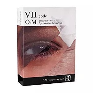 O2M Oxygen Eye Pads for Dark Circles  Reduces Puffiness Crows Feet Fine Lines and Bags  Most Effective Treatments for Dark Circle 1 Box 6 Pairs
