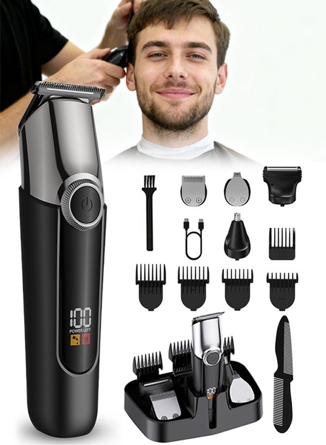 5-in-1 Body Trimmer for Men, Men Grooming for Body, Rechargeable Body Shaver for Hair/Beard/Groin/Legs/Chest - Image 1