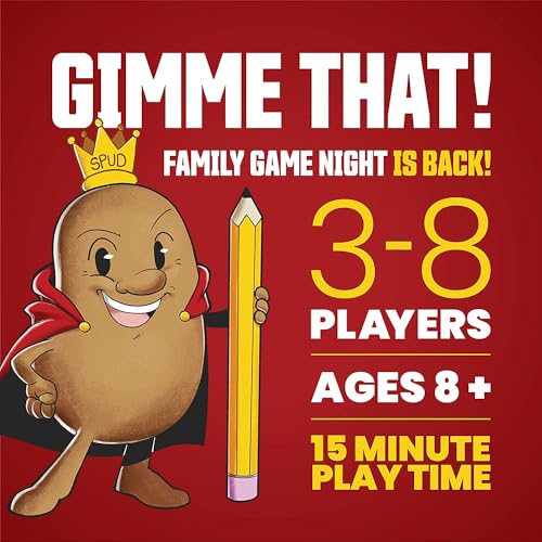Dolphin Hat Games Gimme That! by The Creators of Taco Cat Goat Cheese Pizza, Family Party Game 3 to 8 Players, Ages 8+, 1 Minute to Learn and Ridiculously Fun to Play! - Image 5