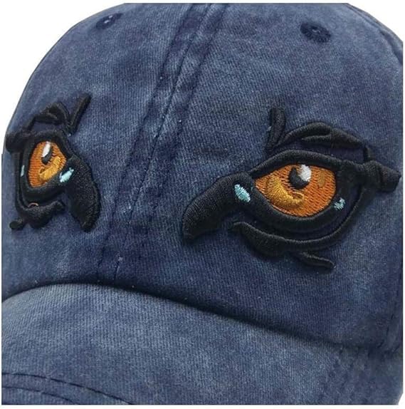 Handcuffs Unisex Adjustable Cap Eagle Eye Embroidery Hat Baseball Cap Sun Hats Sport Cotton Headwear Summer Caps (Blue) - Image 4
