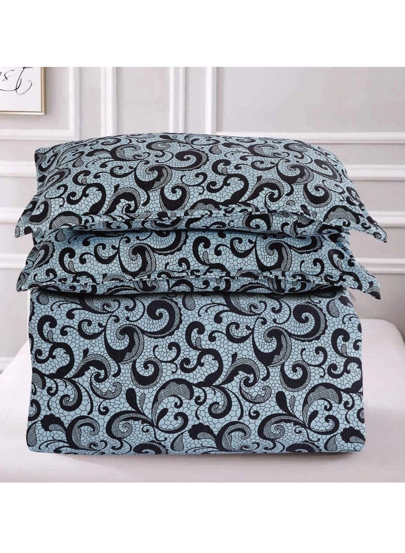 PROMASS Medium Filling Comforter Set Single Size 4 Pieces - Image 1