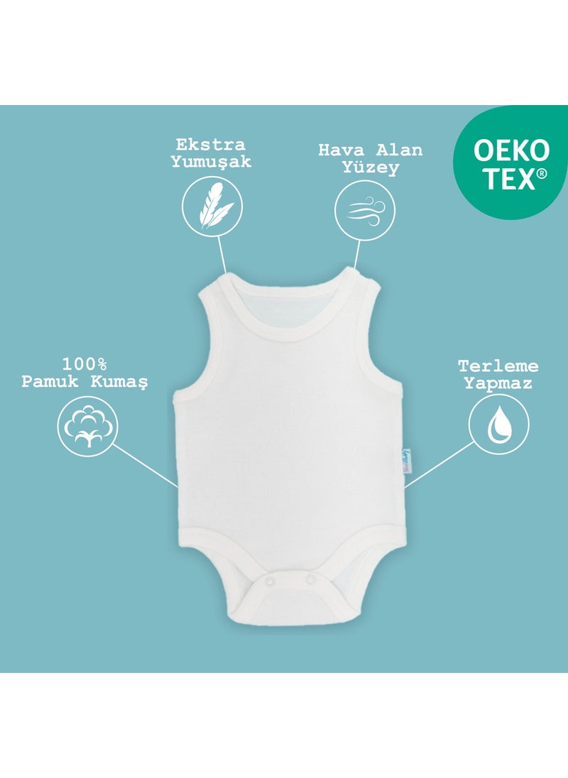 3-Piece Baby Undershirt Bodysuit with Snap Fasteners Ecru 100% Cotton Newborn - pzsku/Z008877539DE3B6A0BD18Z/45/_/1728060113/719522bb-6e0c-40c3-ac9d-444cb057b14c