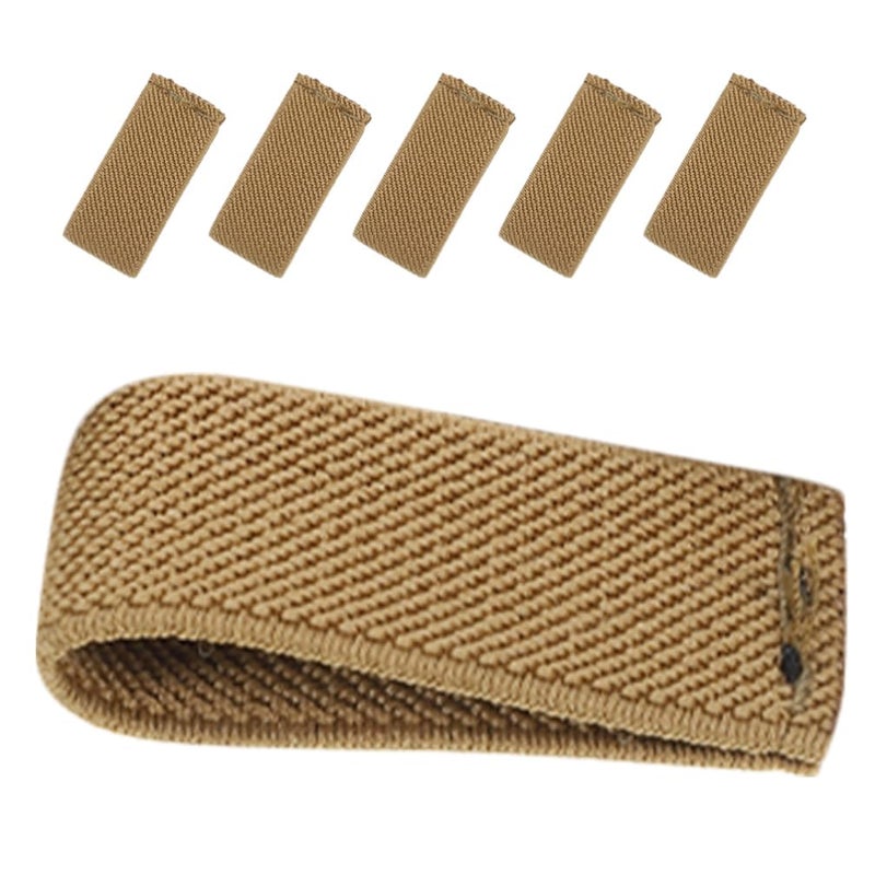 6pcs Nylon Elastic Straps Retainers Secure Stabilize Loose Backpack Straps for Hiking Travel - Image 2