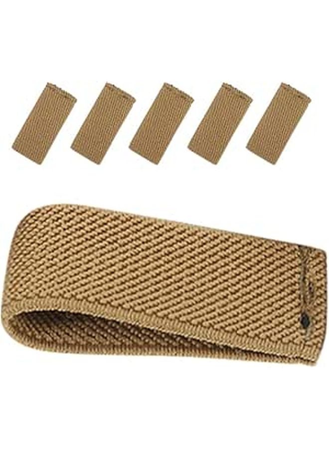 6pcs Nylon Elastic Straps Retainers Secure Stabilize Loose Backpack Straps for Hiking Travel - Image 1