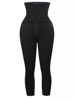 Leggings Hooks Corset With Belly Compression Belt