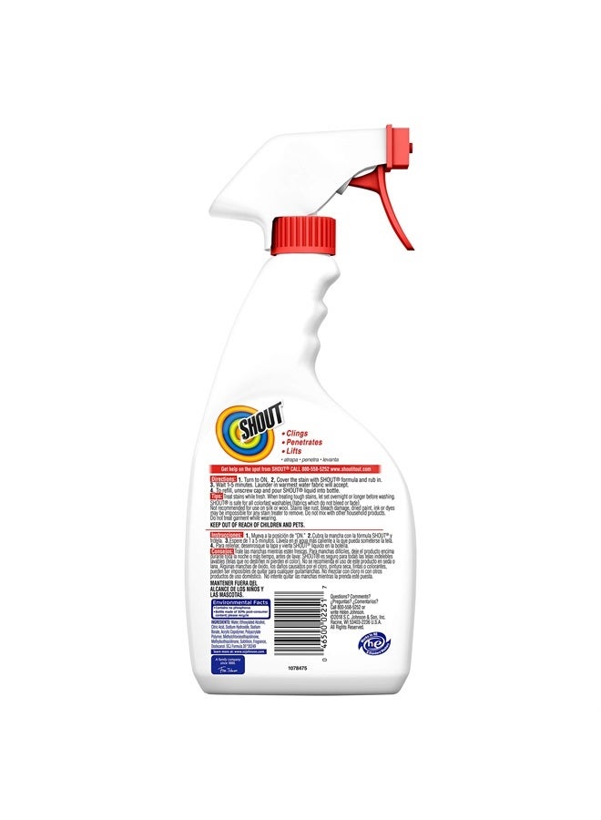 Shout Laundry Stain Remover Trigger Spray, 22 Fl Oz - Image 3