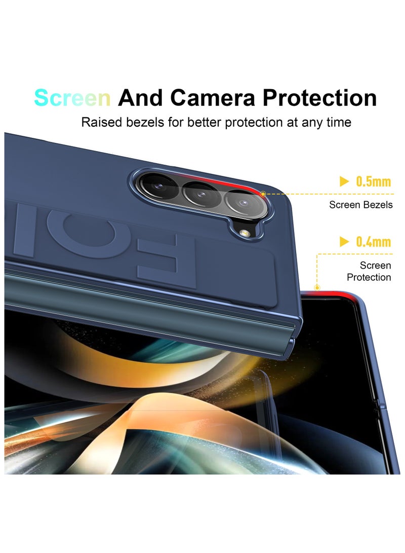 Galaxy Z Fold 5 Standing Cover With Strap - Image 5