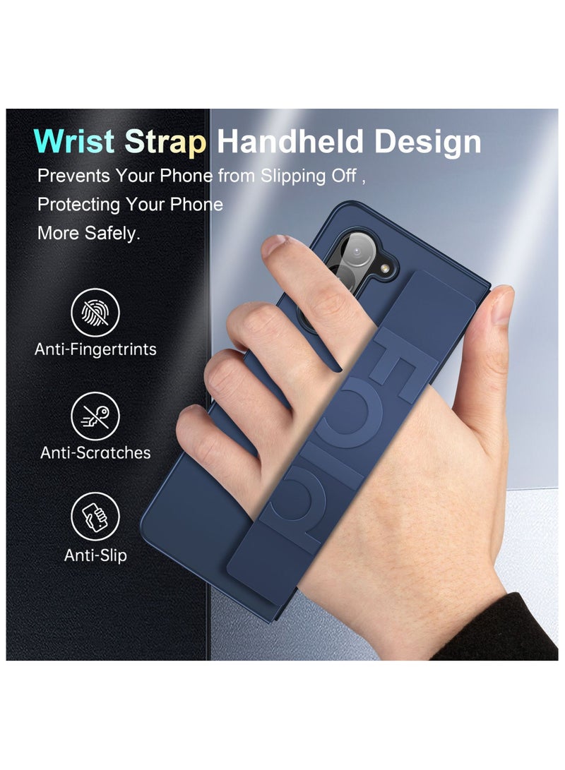 Galaxy Z Fold 5 Standing Cover With Strap - Image 2